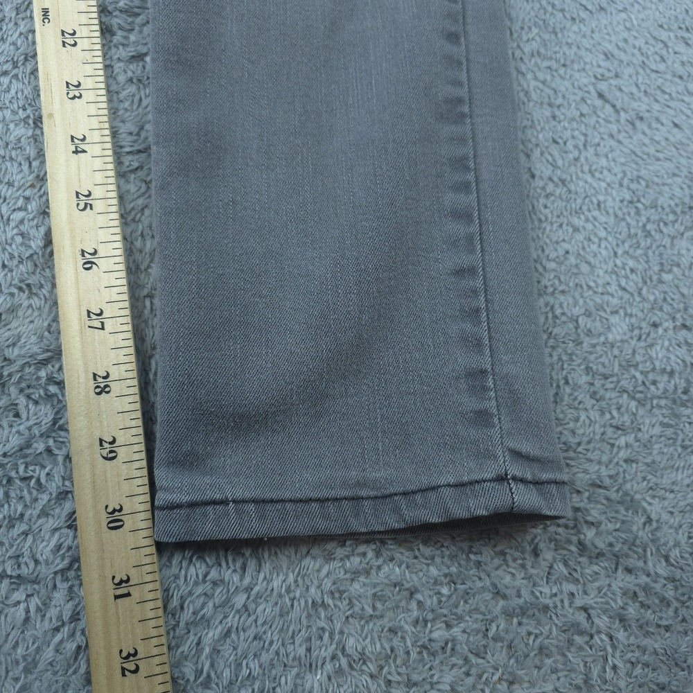 Levis 511 Jeans Mens 29x30 Gray Slim Tapered Charcoal Wash Denim Tag 29x32 - Picture 12 of 14